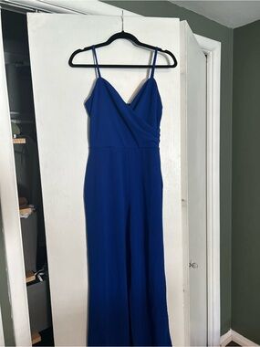 Crystal Sky Royal Blue Dress Top - Size S